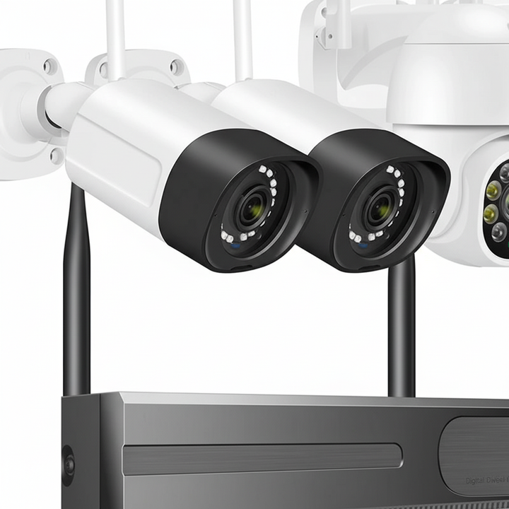 3MP Bullet Und PTZ Kameraset - Surveilix