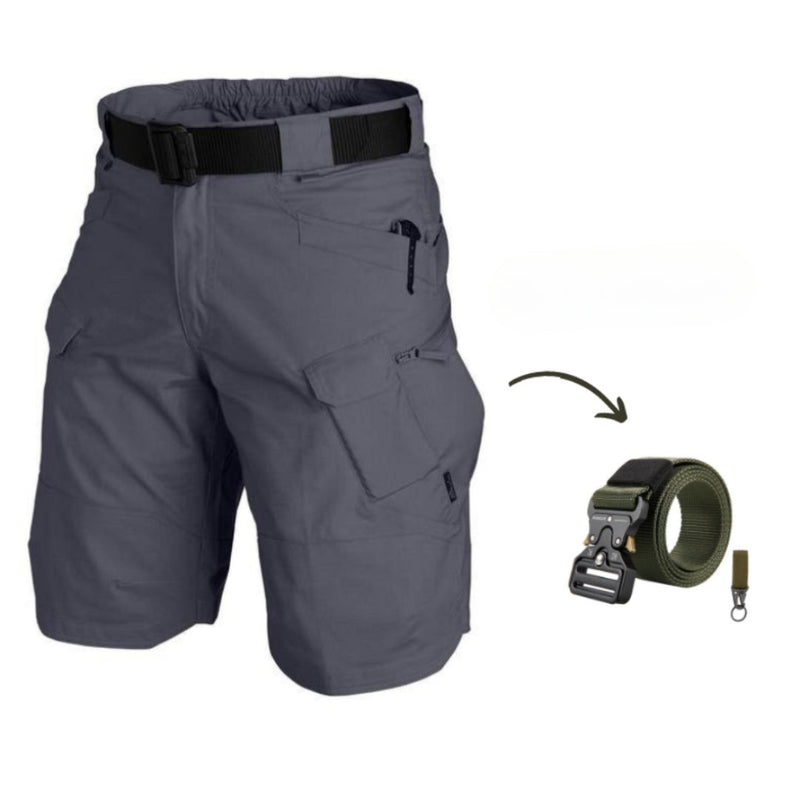 Herren Cargo-Shorts mit 7 Taschen & Gratis Gürtel – Taro