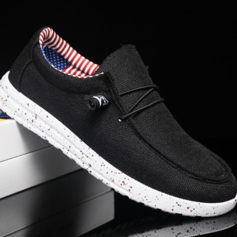 Stilvolle Canvas-Loafer für Herren - Milan, Frühling 2026 Edition