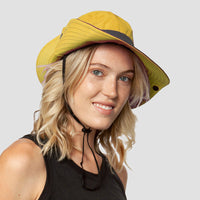 Atmungsaktiver UV-Schutz Damen Sonnenhut Faltbar mit Pferdeschwanzöffnung – Liane (Buy 1, Get 1 GRATIS)