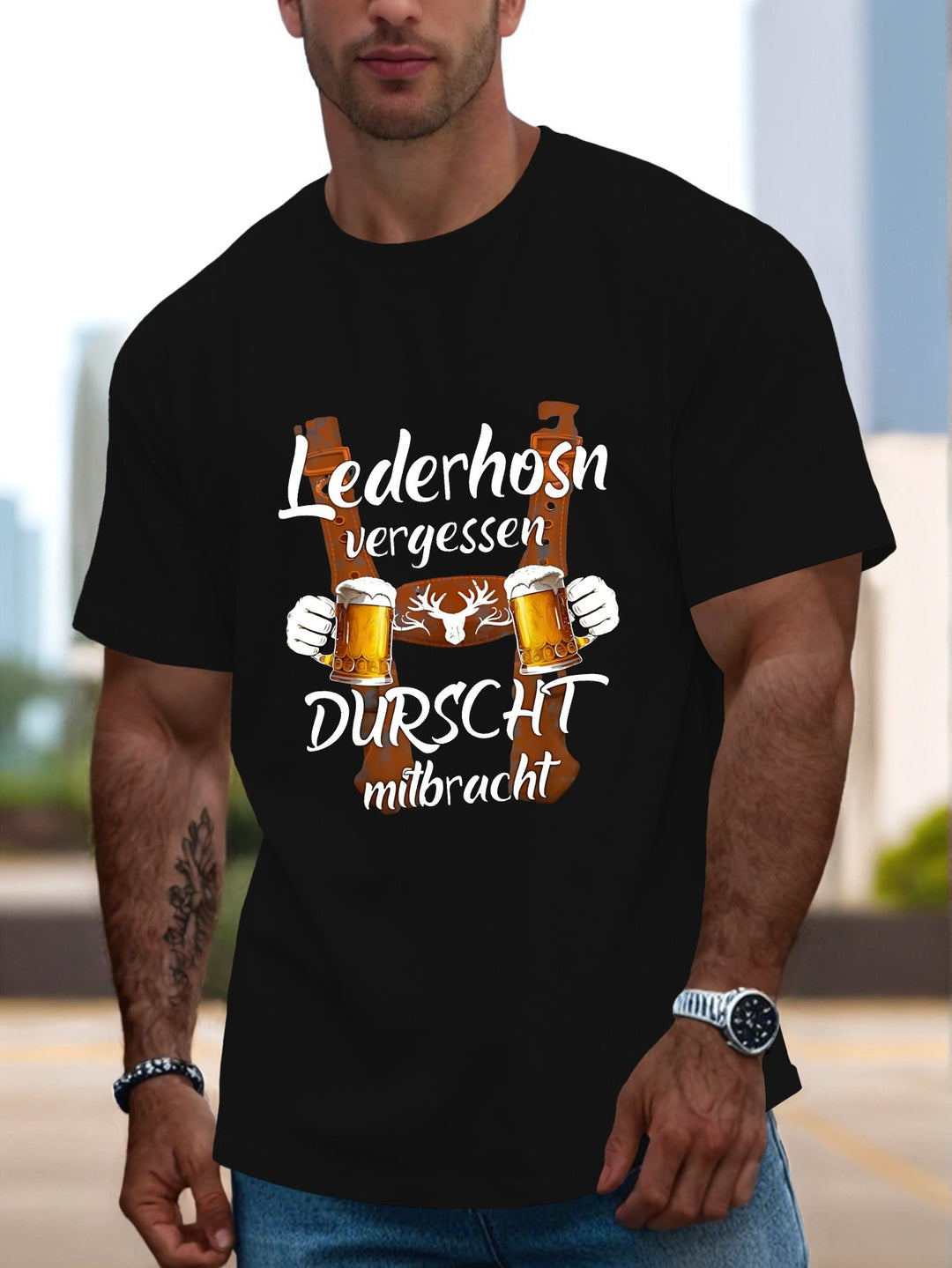 Herren Kurzarm T-Shirt – Sepp Oktoberfest 2026