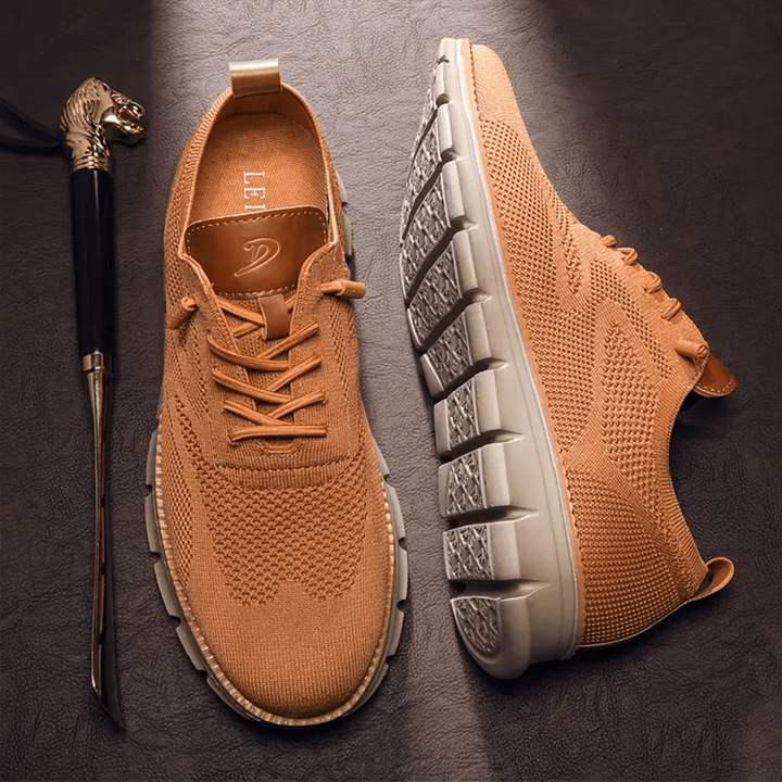 Atmungsaktive & Ultrabequeme Herren-Sneaker im Minimalistischen Design – Elias