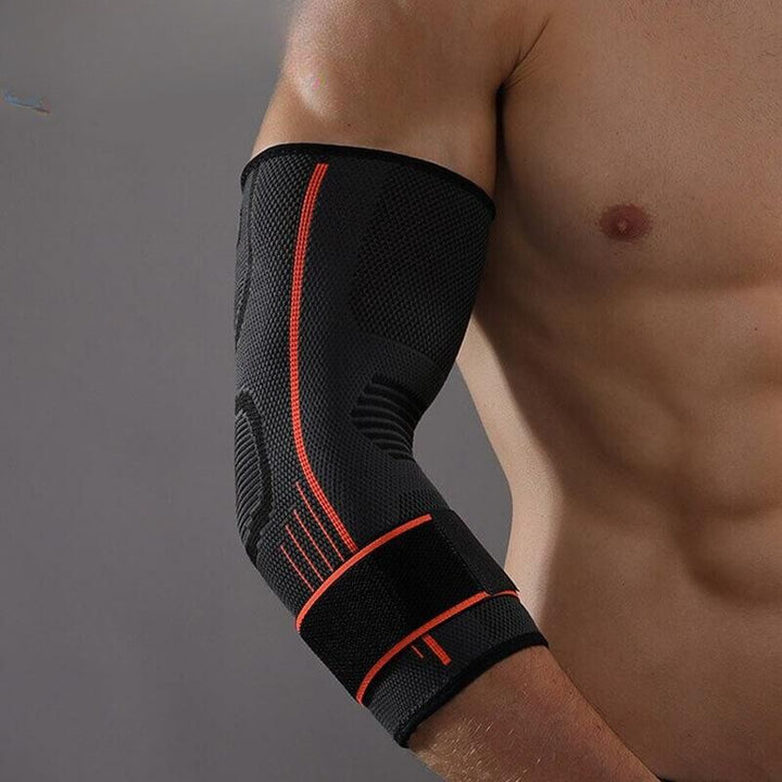 Hochwertige Kompressions-Armstütze für Sport und Fitness-Rot-S-M (18-24 cm)-Luzern Mode