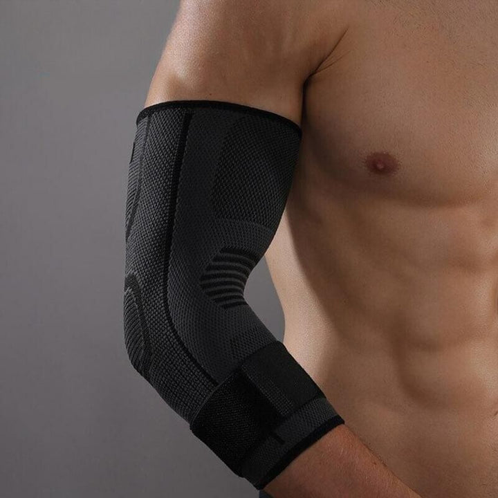 Hochwertige Kompressions-Armstütze für Sport und Fitness-Schwarz-S-M (18-24 cm)-Luzern Mode