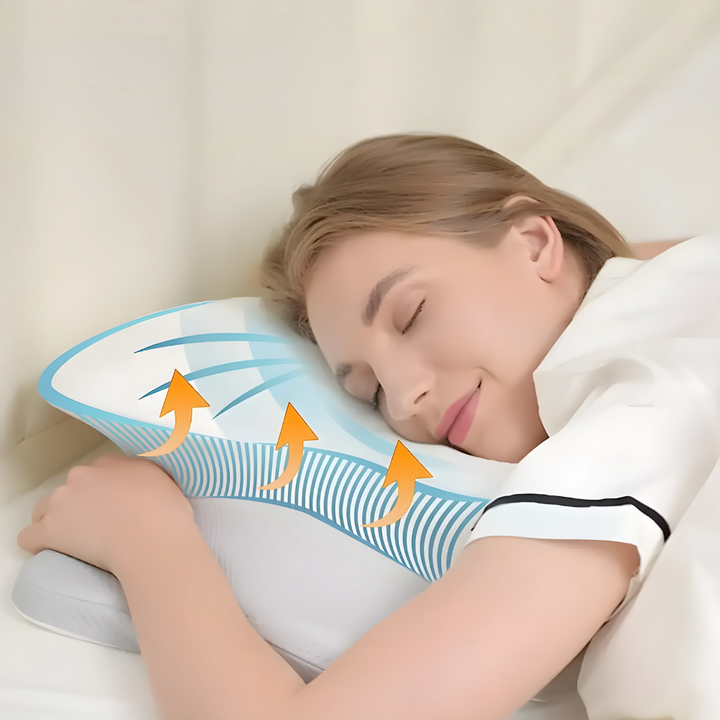Kopfkissen | Komfortabel Ergonomisch Vielseitig Atmungsaktiv Hypoallergen-Luzern Mode