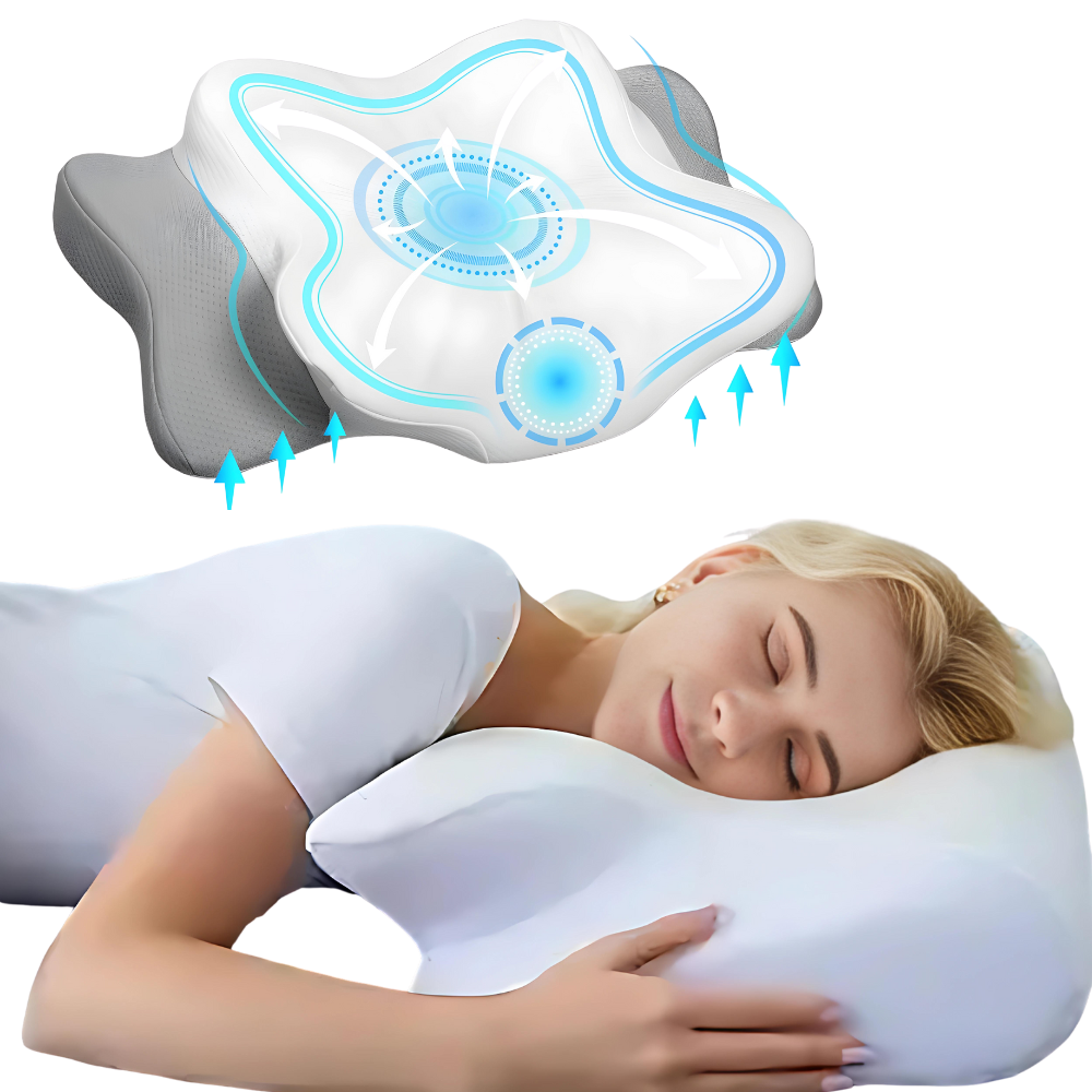 Kopfkissen | Komfortabel Ergonomisch Vielseitig Atmungsaktiv Hypoallergen-Luzern Mode