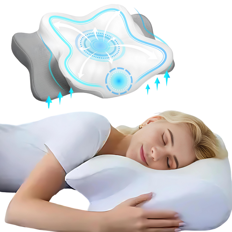 Kopfkissen | Komfortabel Ergonomisch Vielseitig Atmungsaktiv Hypoallergen-Luzern Mode