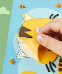 3D Stickerset | Tiere Farbenfroh Kreativ Vielseitig Unterhaltsam Lehrreich-Luzern Mode
