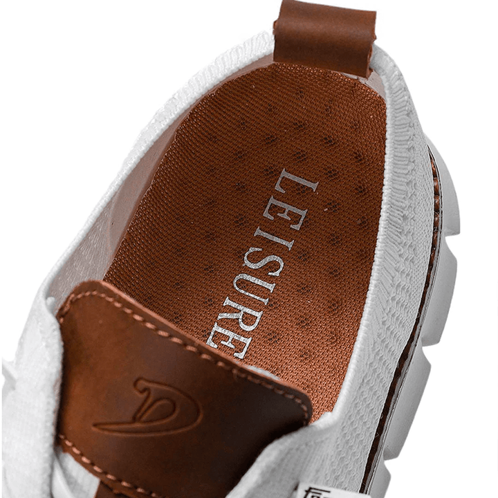 Atmungsaktive & Ultrabequeme Herren-Sneaker im Minimalistischen Design – Elias