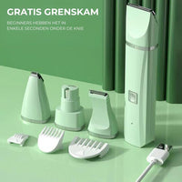 Haustier-Trimmer | 4-in-1 Leise Edelstahl Stressfrei Aufladbar Kabellos-Luzern Mode