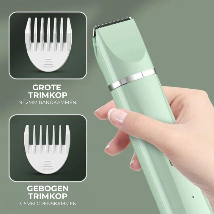 Haustier-Trimmer | 4-in-1 Leise Edelstahl Stressfrei Aufladbar Kabellos-Luzern Mode
