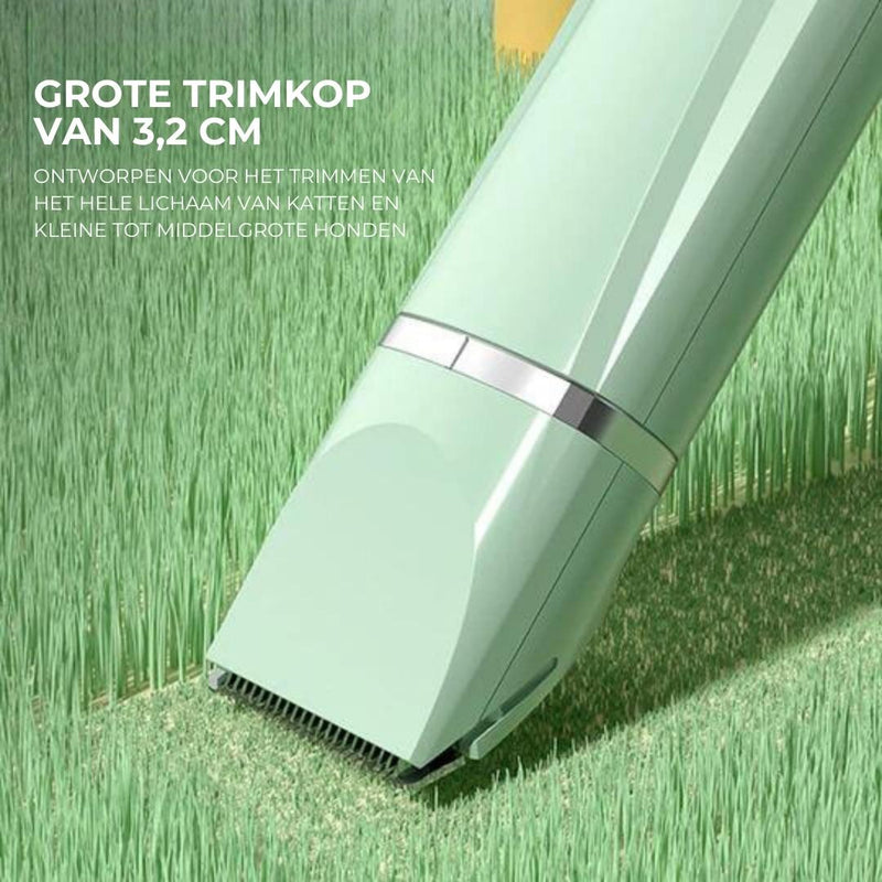 Haustier-Trimmer | 4-in-1 Leise Edelstahl Stressfrei Aufladbar Kabellos-Luzern Mode