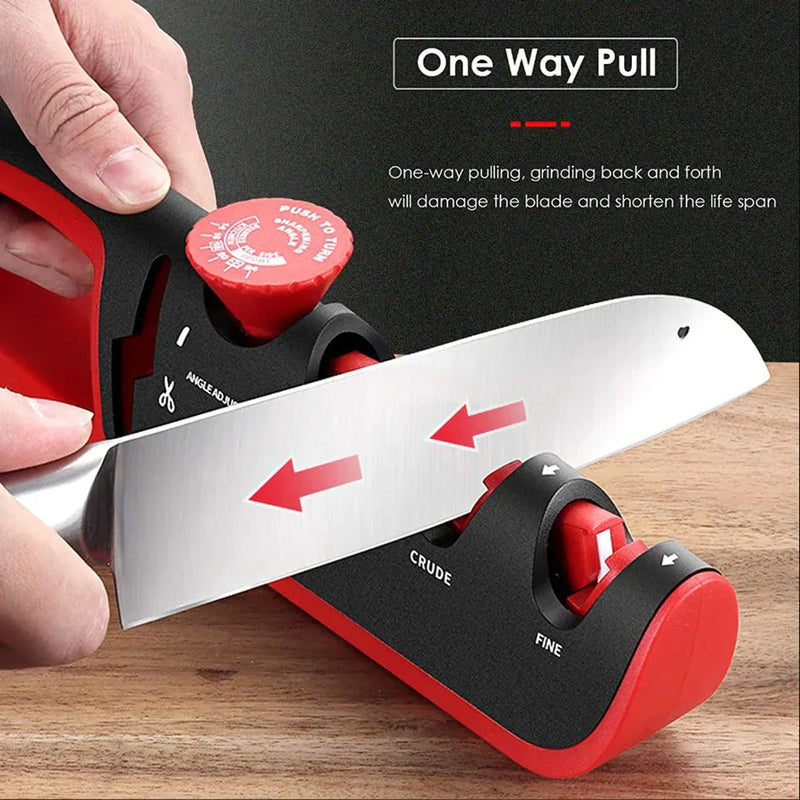 Messerschärfer | Multifunktional Praktisch Vielseitig 4-in-1 EdgeSharp-Luzern Mode