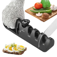 Messerschärfer | Multifunktional Praktisch Vielseitig 4-in-1 EdgeSharp-Luzern Mode