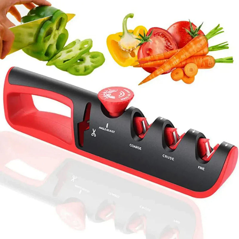 Messerschärfer | Multifunktional Praktisch Vielseitig 4-in-1 EdgeSharp-Luzern Mode