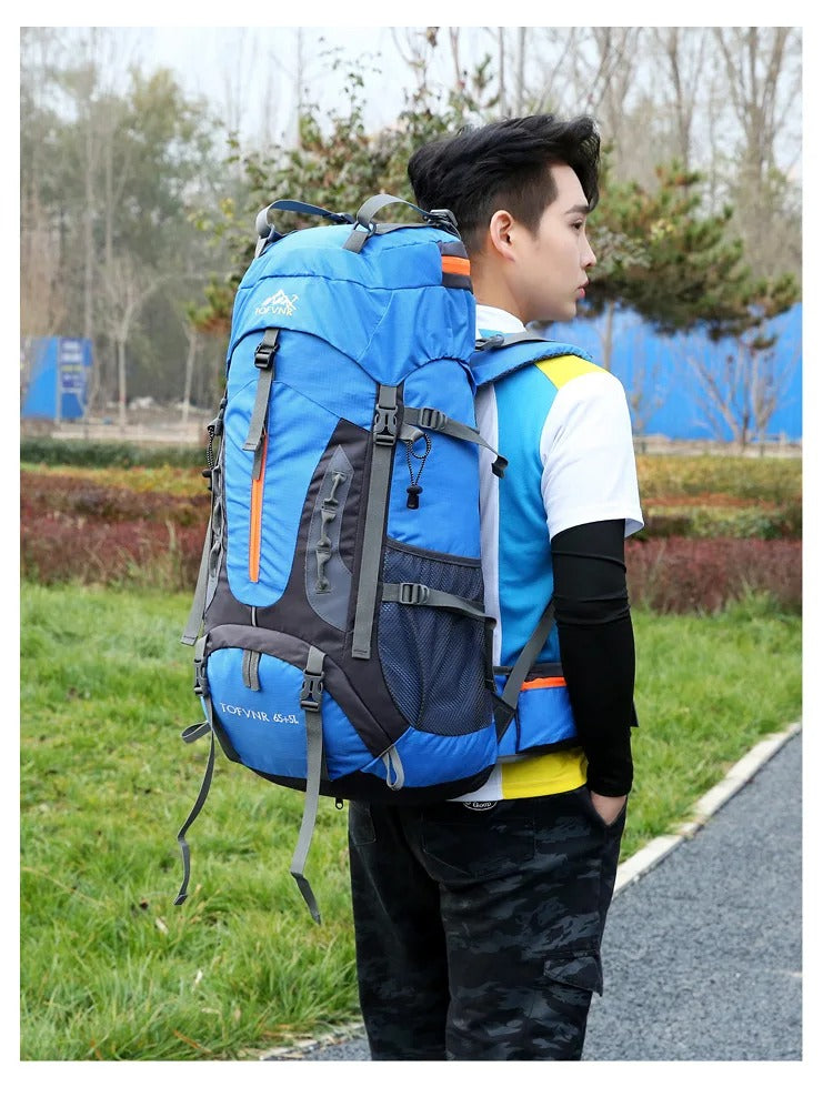 TOF VNR Trekkingrucksack 65L - Wasserdicht & Robust-Luzern Mode