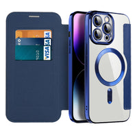 Leder Flip Case mit Magnet Adsorption & RFID-Schutz – Valtrix (1+1 GRATIS)