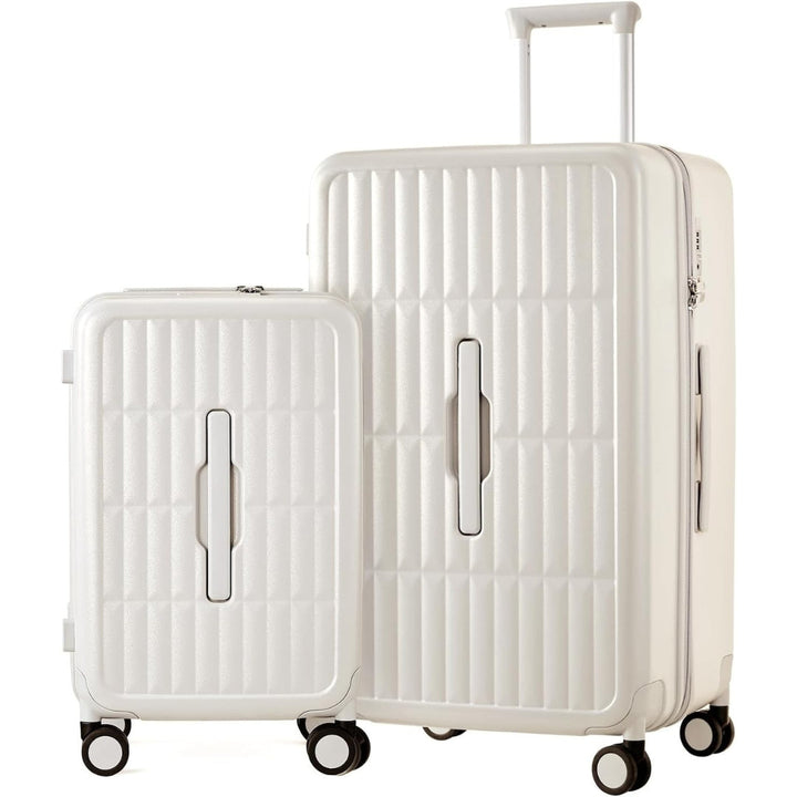 Flughafen-zugelassenes 55 cm Handgepäck mit 3:7-Aufteilung und dreiteiliger PC-Hartschale
