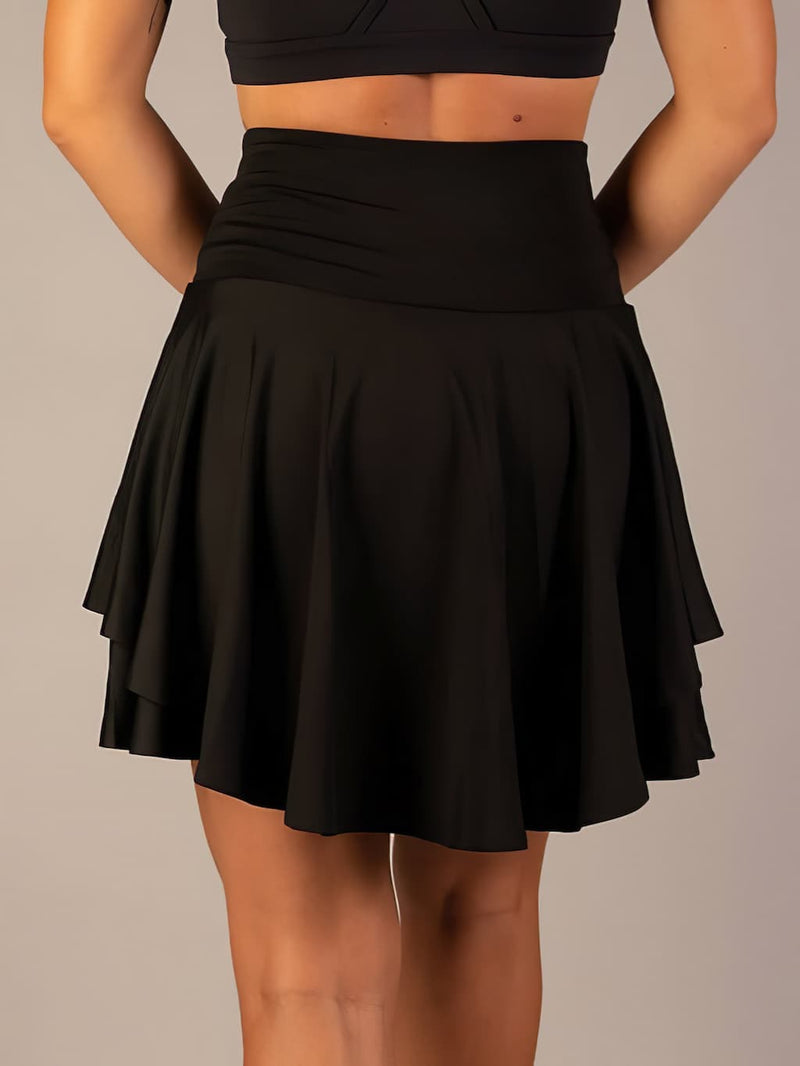 Sportlicher & Funktionaler Damen Tennisrock mit Shorts und Taschen – Maja