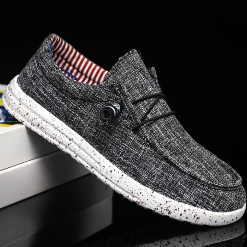 Stilvolle Canvas-Loafer für Herren - Milan, Frühling 2026 Edition