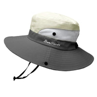 Stylischer Damen UV-Schutz Sonnenhut mit breiter Krempe – Livia