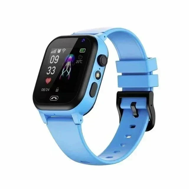 Kinder Smartwatch mit GPS und Kamera – Wasserdicht-Blau-Luzern Mode