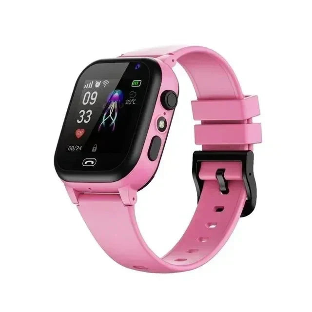 Kinder Smartwatch mit GPS und Kamera – Wasserdicht-Rosa-Luzern Mode