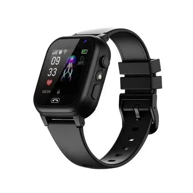 Kinder Smartwatch mit GPS und Kamera – Wasserdicht-Schwarz-Luzern Mode