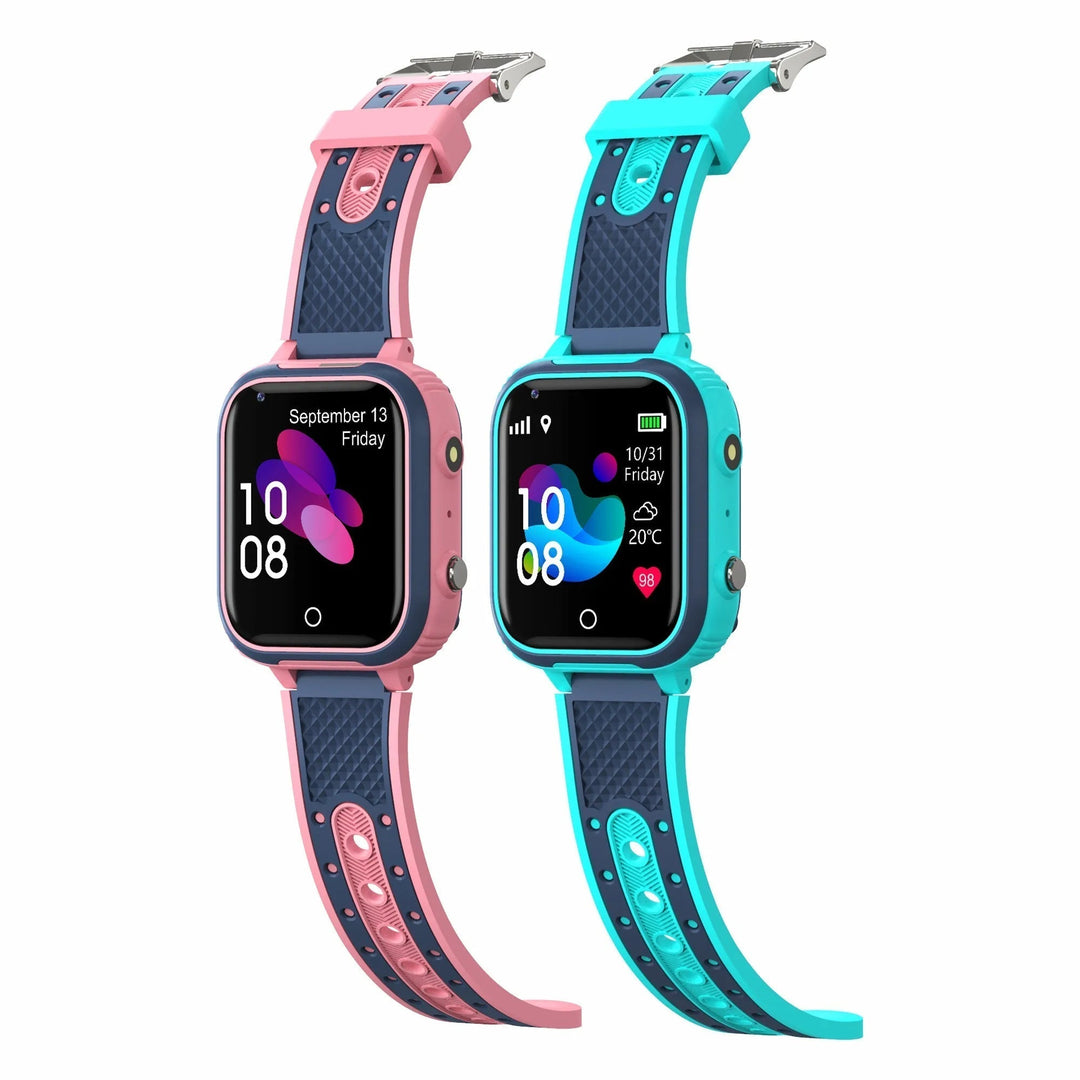 Kinder-Smartwatch | GPS 4G Sicheres Tracking Langlebig Vielseitig Geschenk-Luzern Mode