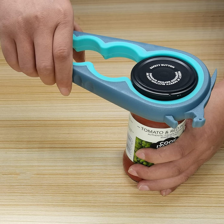 Glasöffner | 5-in-1 Praktisch Vielseitig Langlebig Anti-Rutsch Griff-Luzern Mode