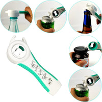 Glasöffner | 5-in-1 Praktisch Vielseitig Langlebig Anti-Rutsch Griff-Luzern Mode