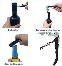 Glasöffner | 5-in-1 Praktisch Vielseitig Langlebig Anti-Rutsch Griff-Luzern Mode
