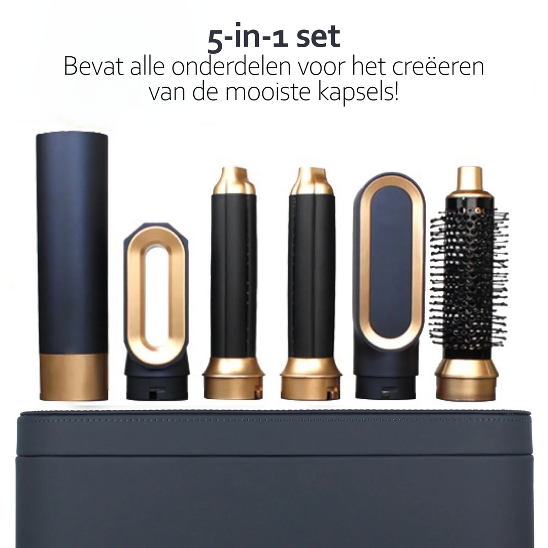 5-in-1 Haarpflegeset für vielseitiges Styling-Erlebnis-Luzern Mode