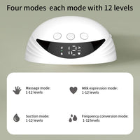 Tragbare elektrische Brustpumpe mit LED-Display – Mirava