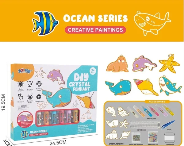 DIY-Kreativset mit Kristallen für Kinder – 1 kaufen, 1 gratis