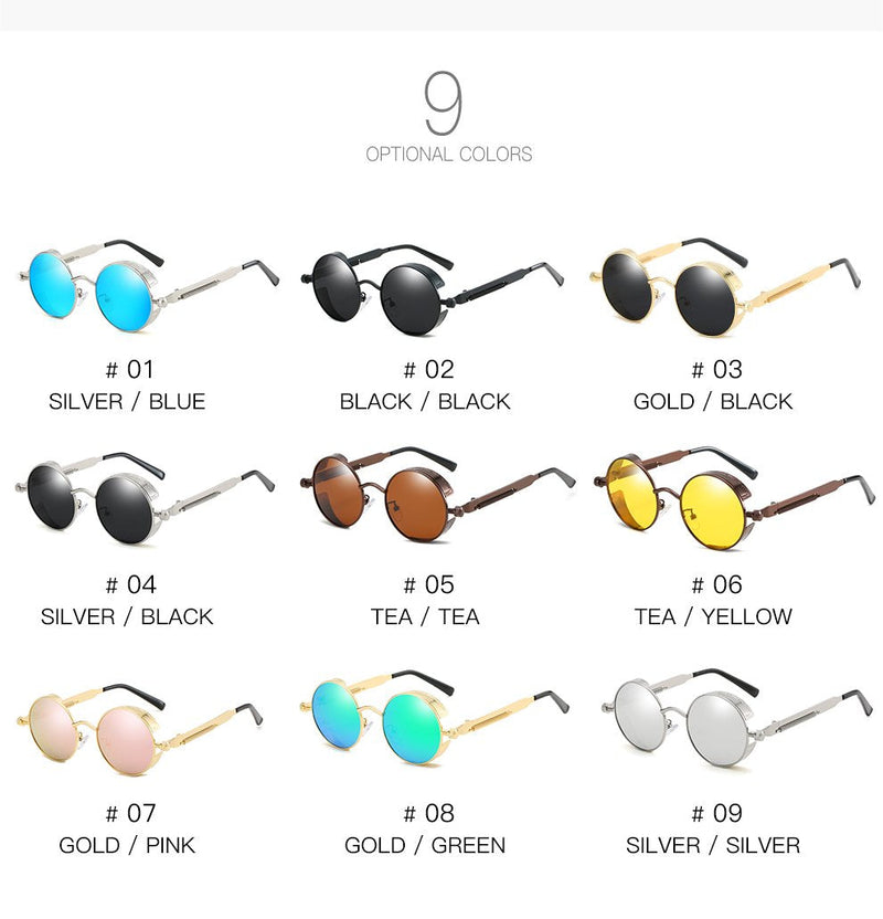 Trendige Vintage-Sonnenbrille für Damen & Herren – Savino