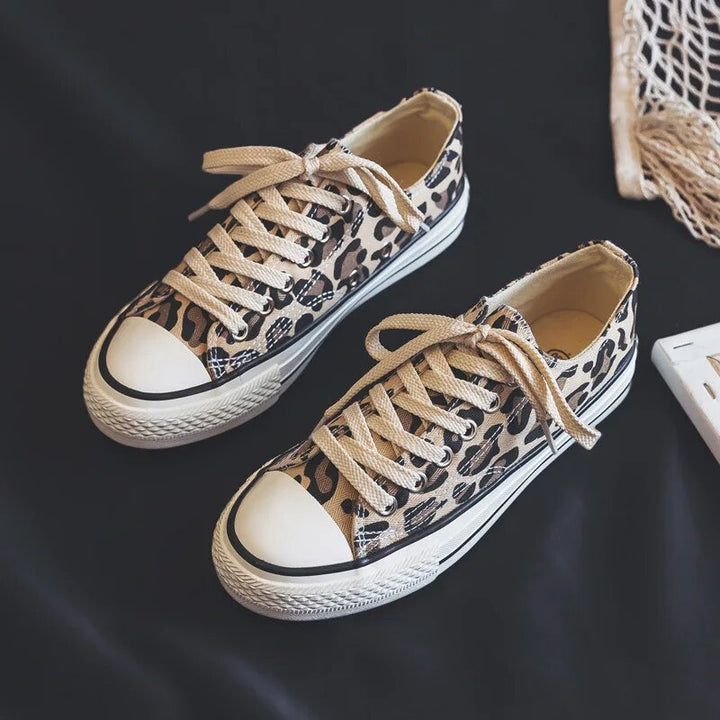 Stylische Leoparden Damensneaker – Savannah