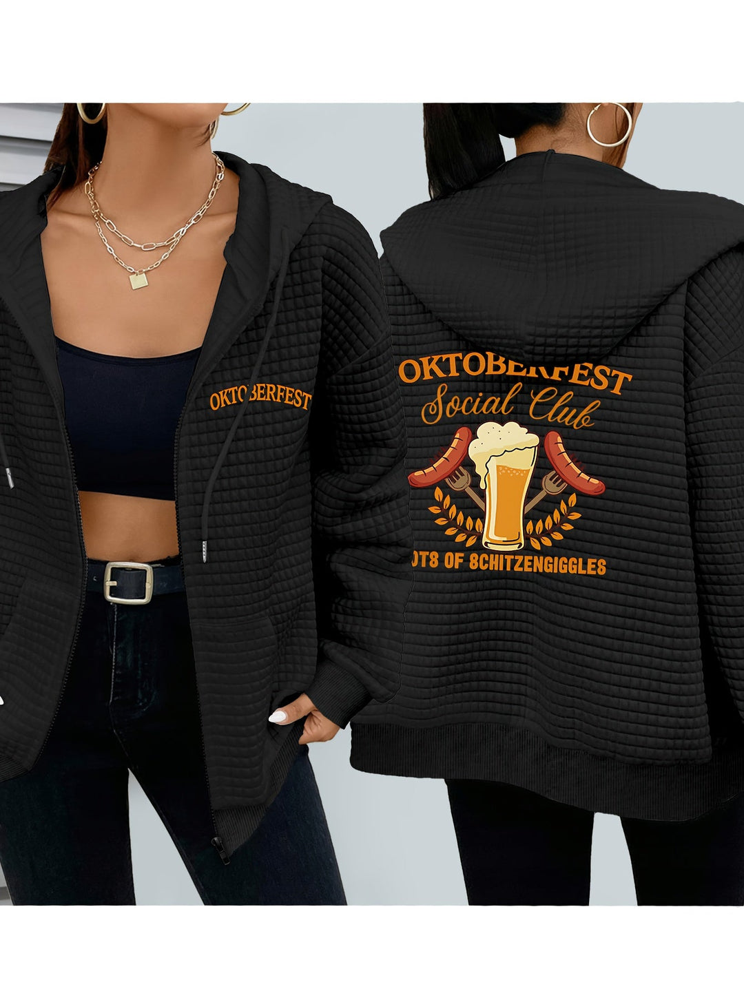 Gemütlicher Damen Hoodie – Amalia Oktoberfest 2026