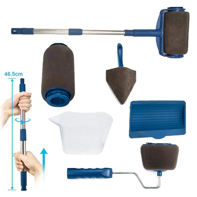 Farbroller-Set | 6-teilig Farbeinsparend Vielseitig Praktisch PaintMaster-Luzern Mode