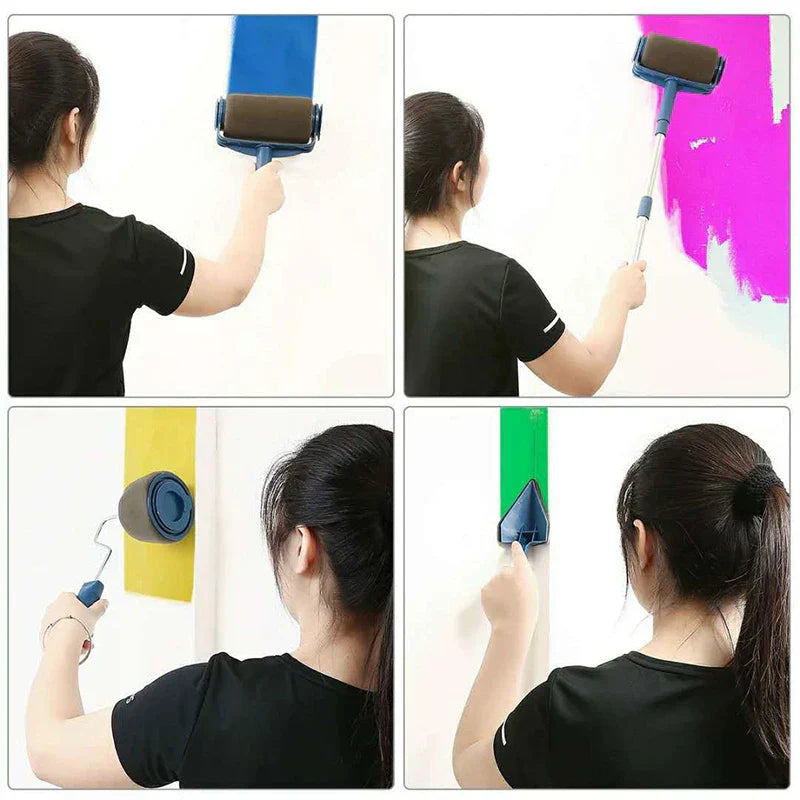 Farbroller-Set | 6-teilig Farbeinsparend Vielseitig Praktisch PaintMaster-Luzern Mode