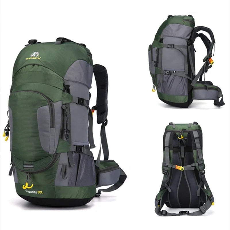 Wasserdichter Trekkingrucksack 60L für Outdoor-Abenteuer-Luzern Mode