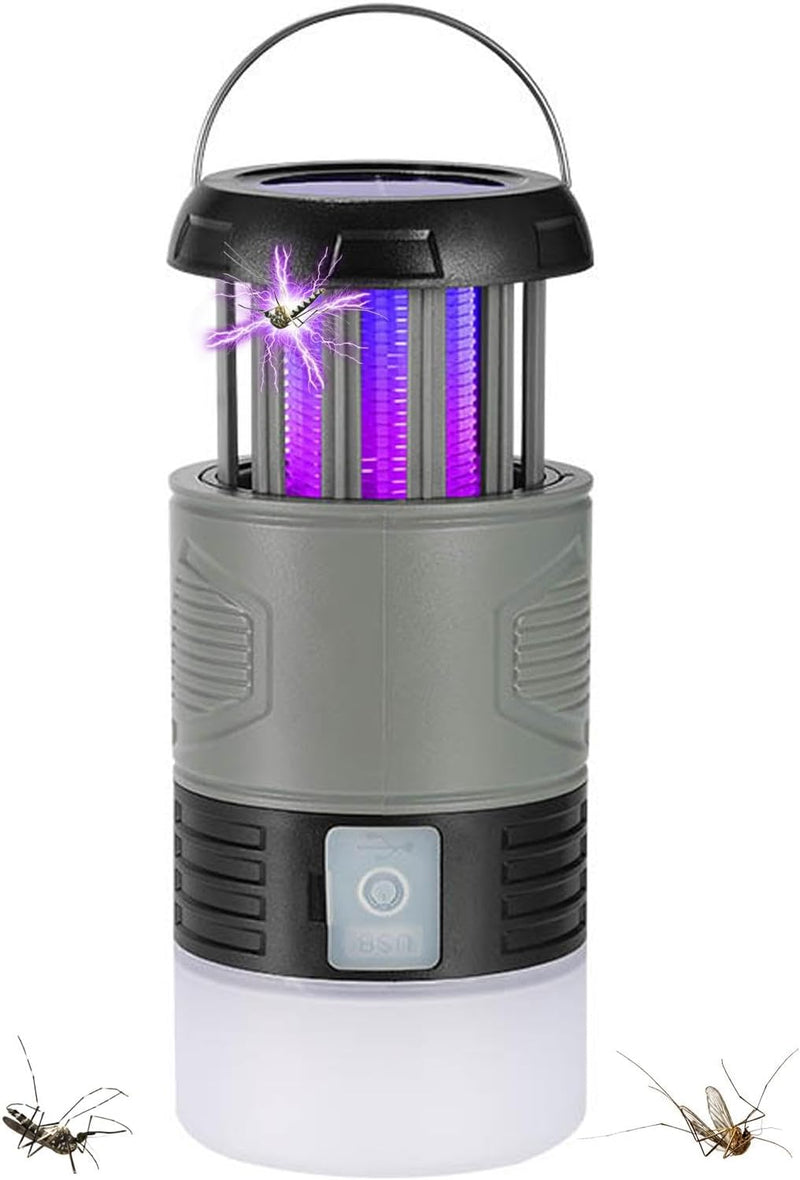 Solarbetriebene Fliegenfalle mit UV-Lampe – Zynora