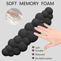 Wolkenförmige ergonomische Handgelenkauflage mit Mauspad und Untersetzer – Zeyora