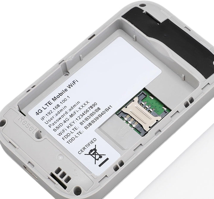4G LTE USB WiFi Hotspot Modem mit 300Mbps Geschwindigkeit und 3000mAh Batterie – Netvora