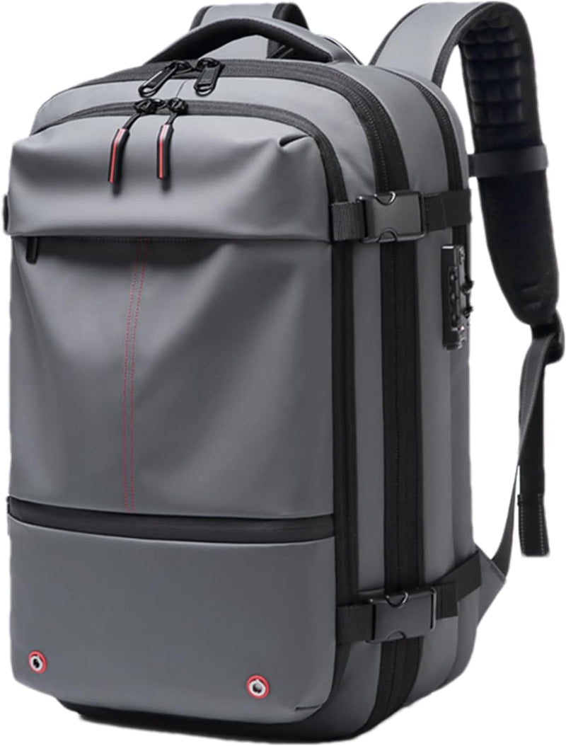 Luftstaubsauger-Rucksack – Erweiterbarer 60L wasserdichter Reisetasche mit Laptopfach – Trivora
