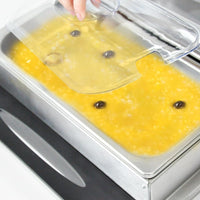 Elektrischer Buffet-Food-Wärmer mit 3 × 2,5L Behältern und Temperatureinstellung – Valtero