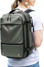 Luftstaubsauger-Rucksack – Erweiterbarer 60L wasserdichter Reisetasche mit Laptopfach – Trivora