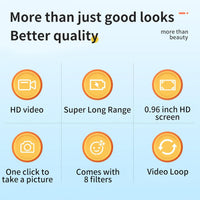 Mini Digitalkamera 1080P Farbbildschirm und 100 Minuten Akku – Lurevo (1+1 GRATIS)