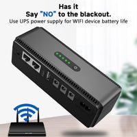 UPS-Notstrombatterie 10400 mAh Kompakte Stromversorgung – Nexora