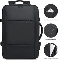 Erweiterbarer 26–45L Wasserdichter Reiserucksack mit Laptopfach & Duffle-Option